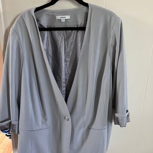 Blazer roll sleeves